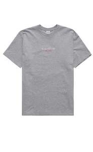 Supreme Classic Logo Tee Grey Sz L